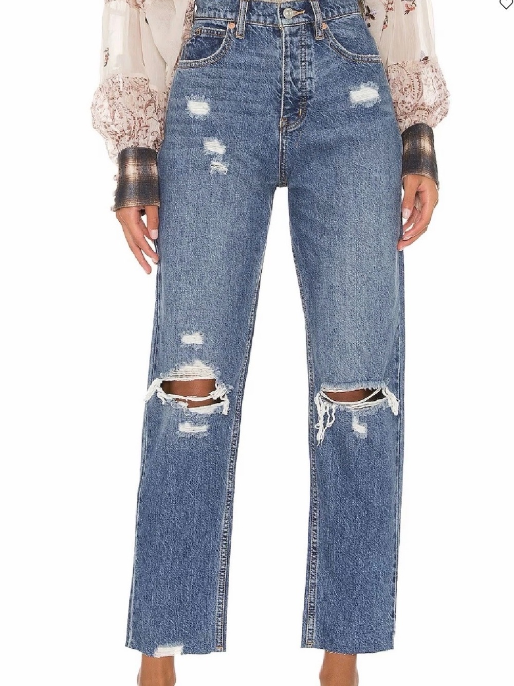 We The Free Georgine Mom Jeans NWOT